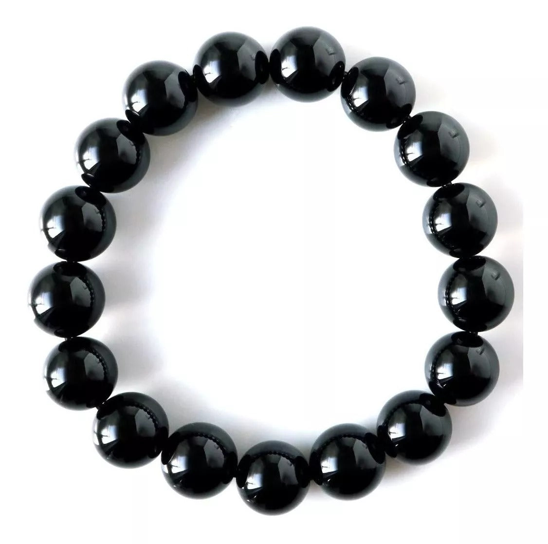 Pulsera de Obsidiana Negra - Protección y Energía, Diseño Minimalista