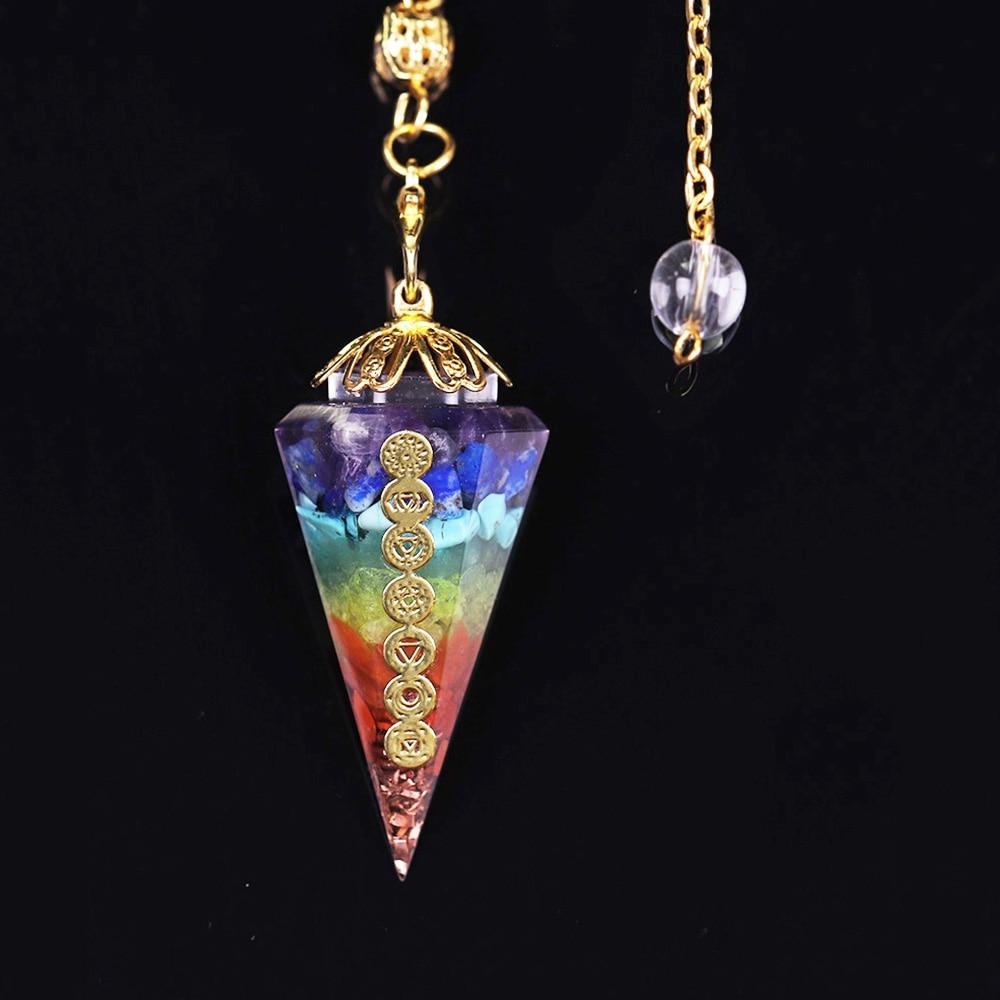 Péndulo Divinatorio 7 Chakras